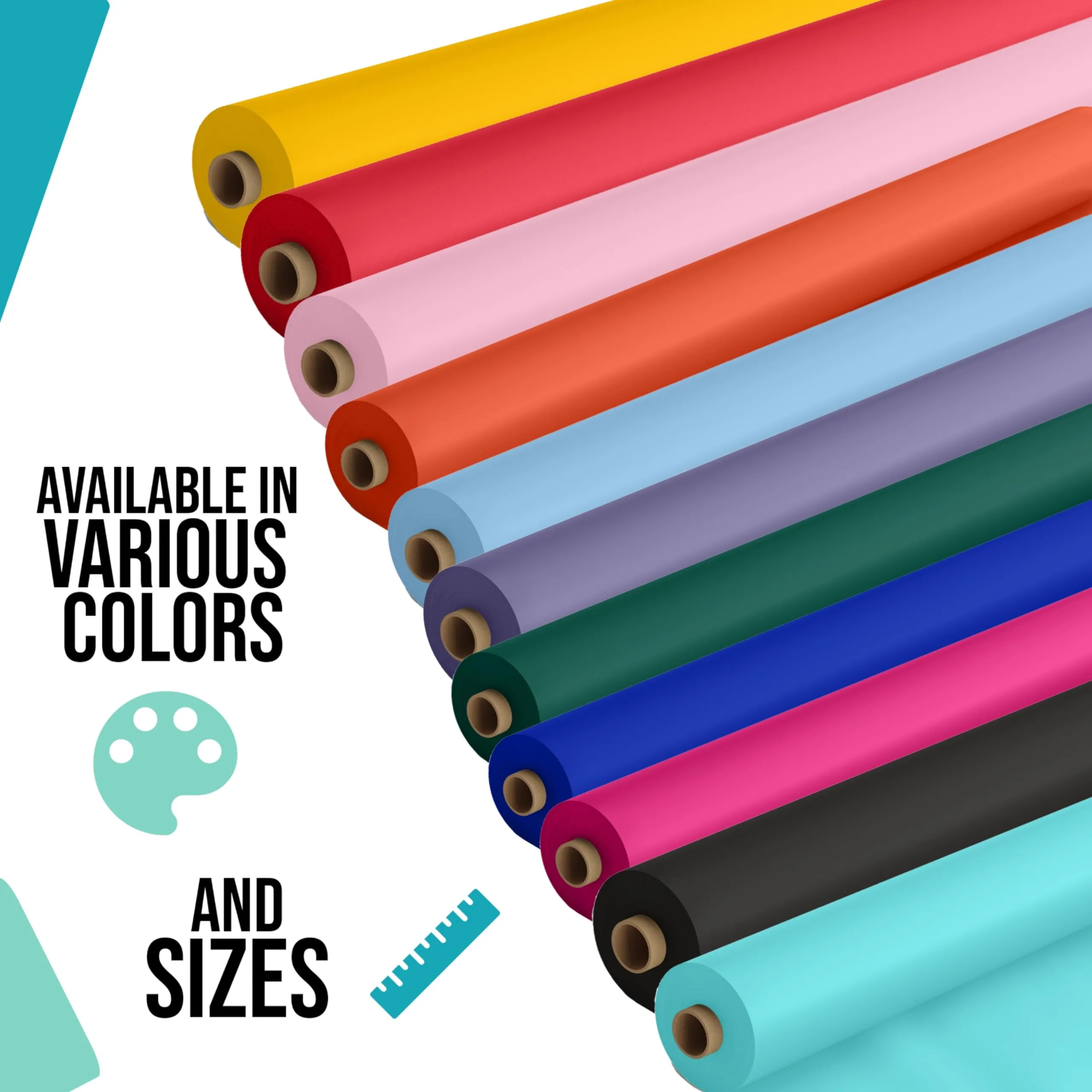40 In. x 300 Ft. Premium Ivory Table Roll