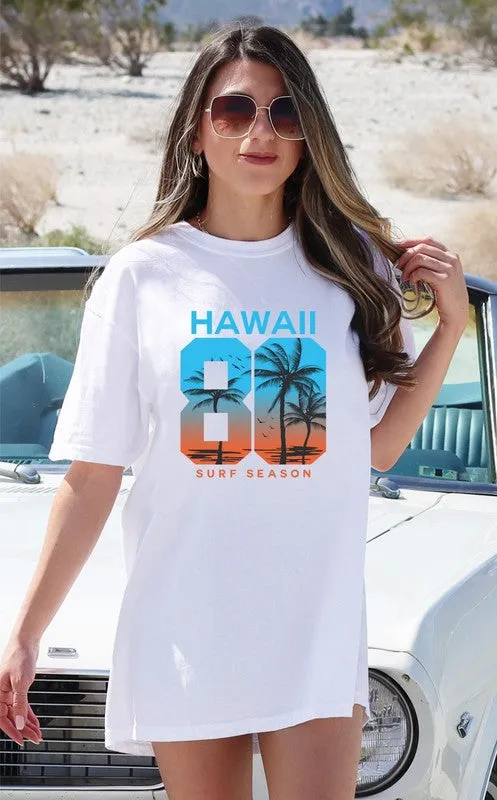 80 Hawaii Surf Season Graphic Tee