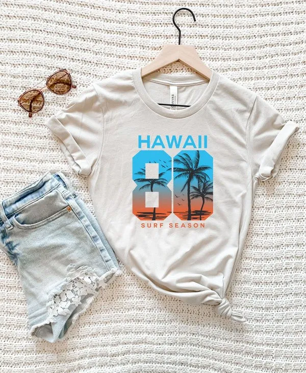 80 Hawaii Surf Season Graphic Tee