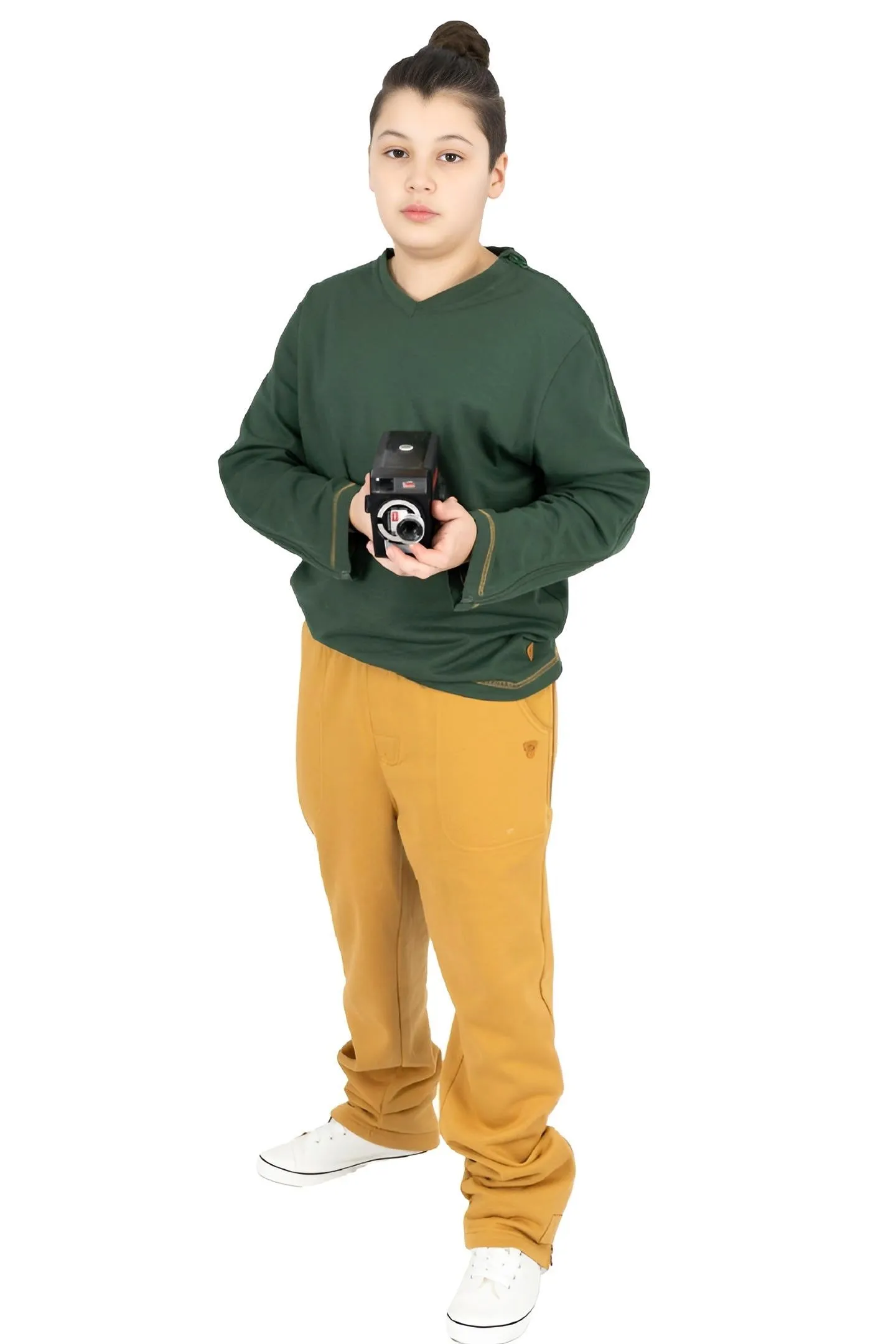 Adaptive Kids Sweatpants: Adjustable Elastic Waist, Zippered Sides for Easy Undressing