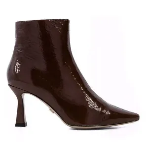 Antonieta Burgundy Patent | Pointed ankle boot