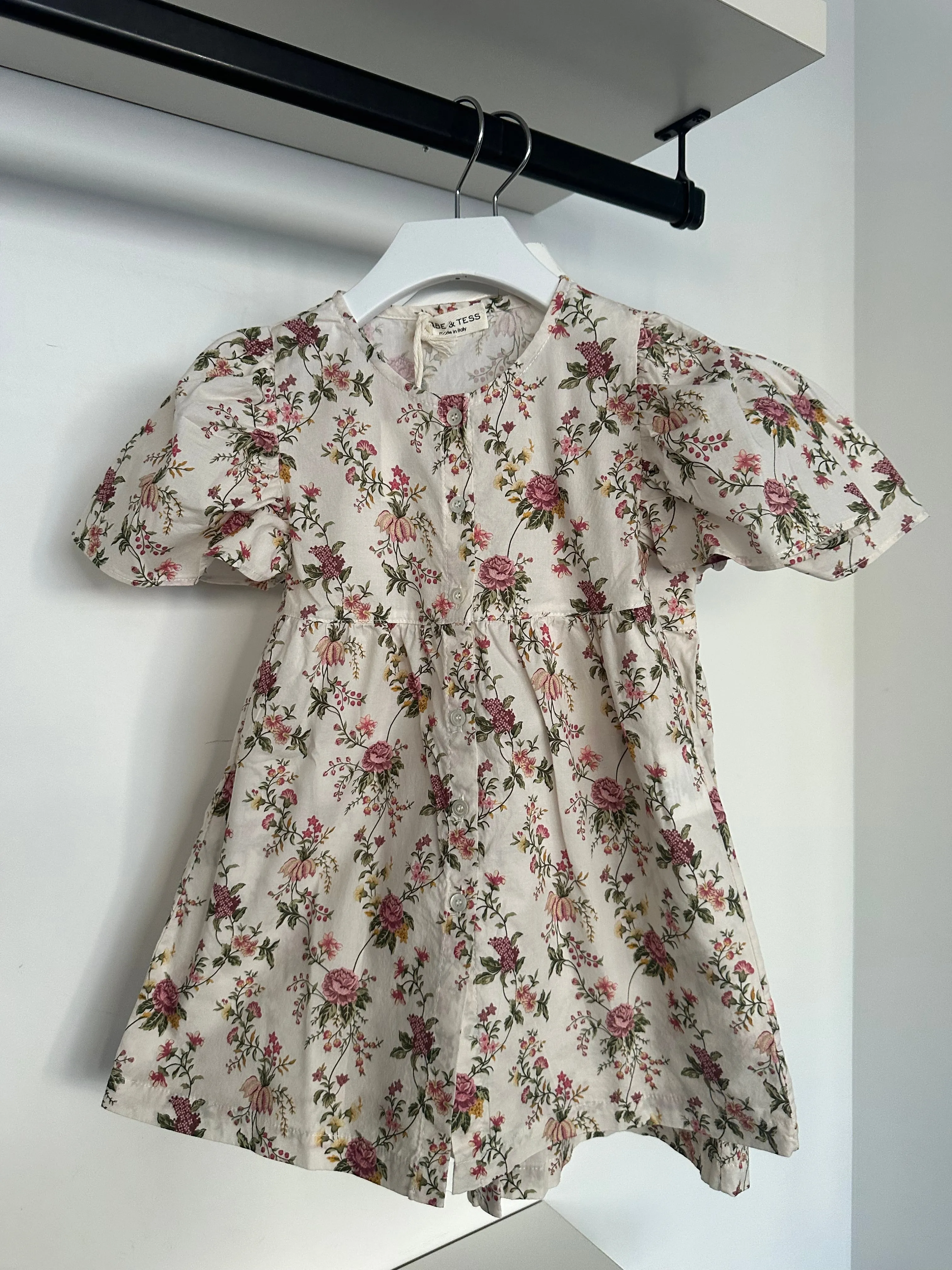 Babe & Tess Pink Bloom Sveva Dress