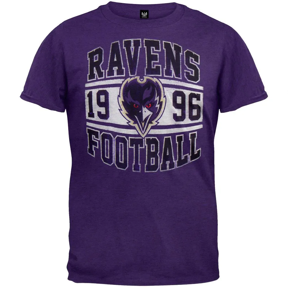 Baltimore Ravens - Inaugural Logo Premium T-Shirt