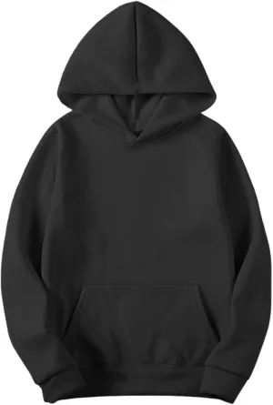 Bidobibo Sweatshirts for Women Trendy Long Sleeve Basic Pullover Oversized Womens Winter Fashion 2024 Solid Color Hoodies
