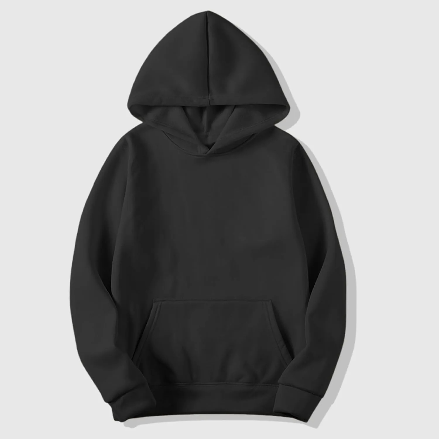 Bidobibo Sweatshirts for Women Trendy Long Sleeve Basic Pullover Oversized Womens Winter Fashion 2024 Solid Color Hoodies