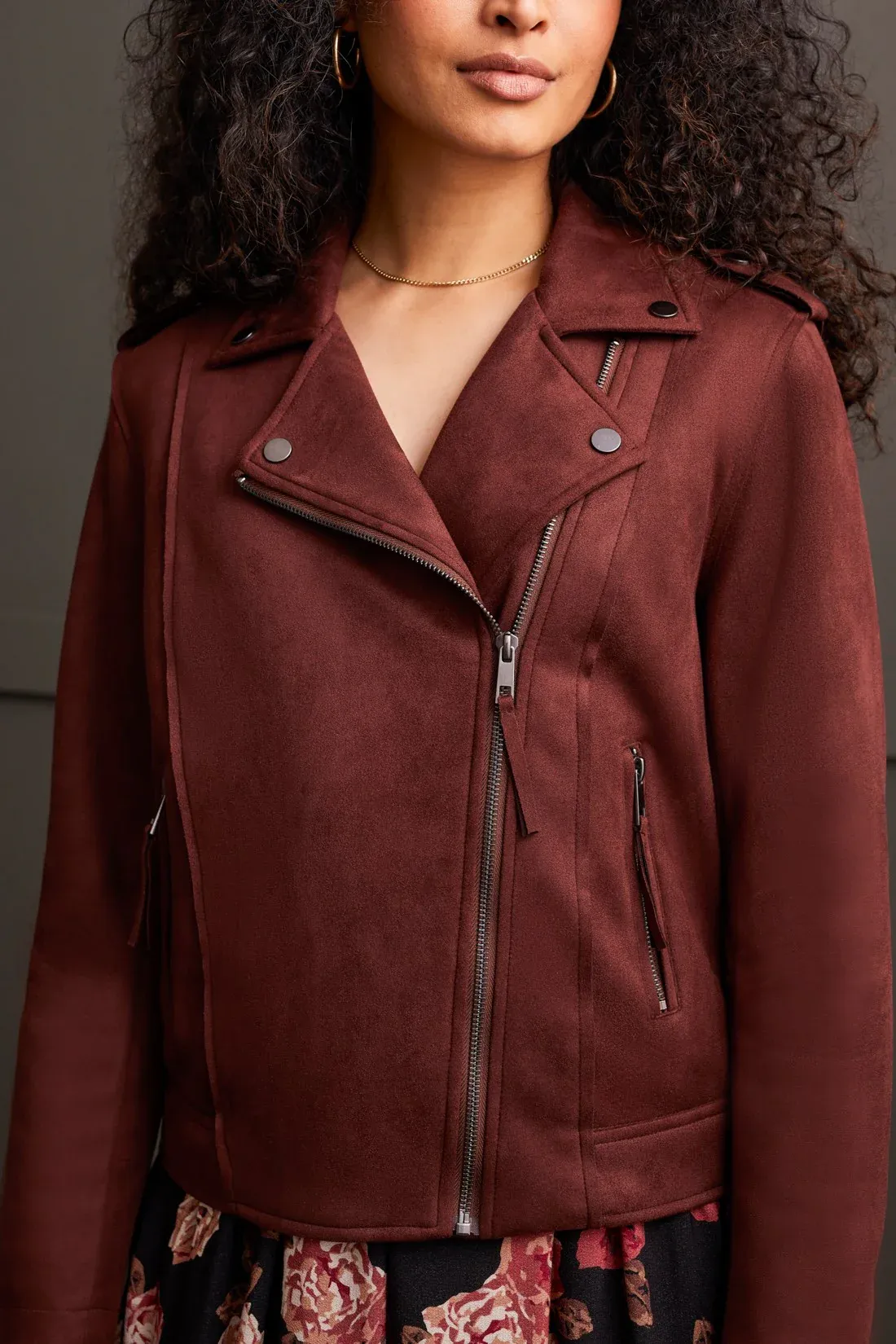 Biker Jacket [Rum-5625O]