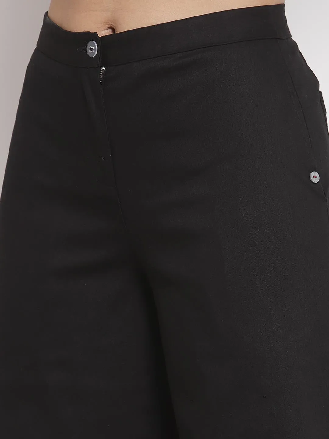 Black Flared Pants