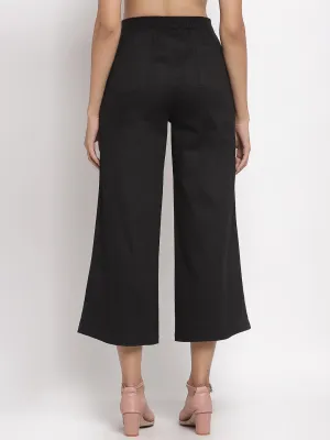 Black Flared Pants