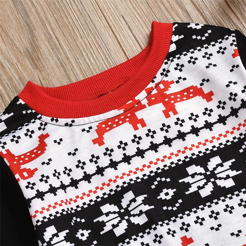 Boys Printed Long Sleeve Top & Pants Boys Wholesale Clothes