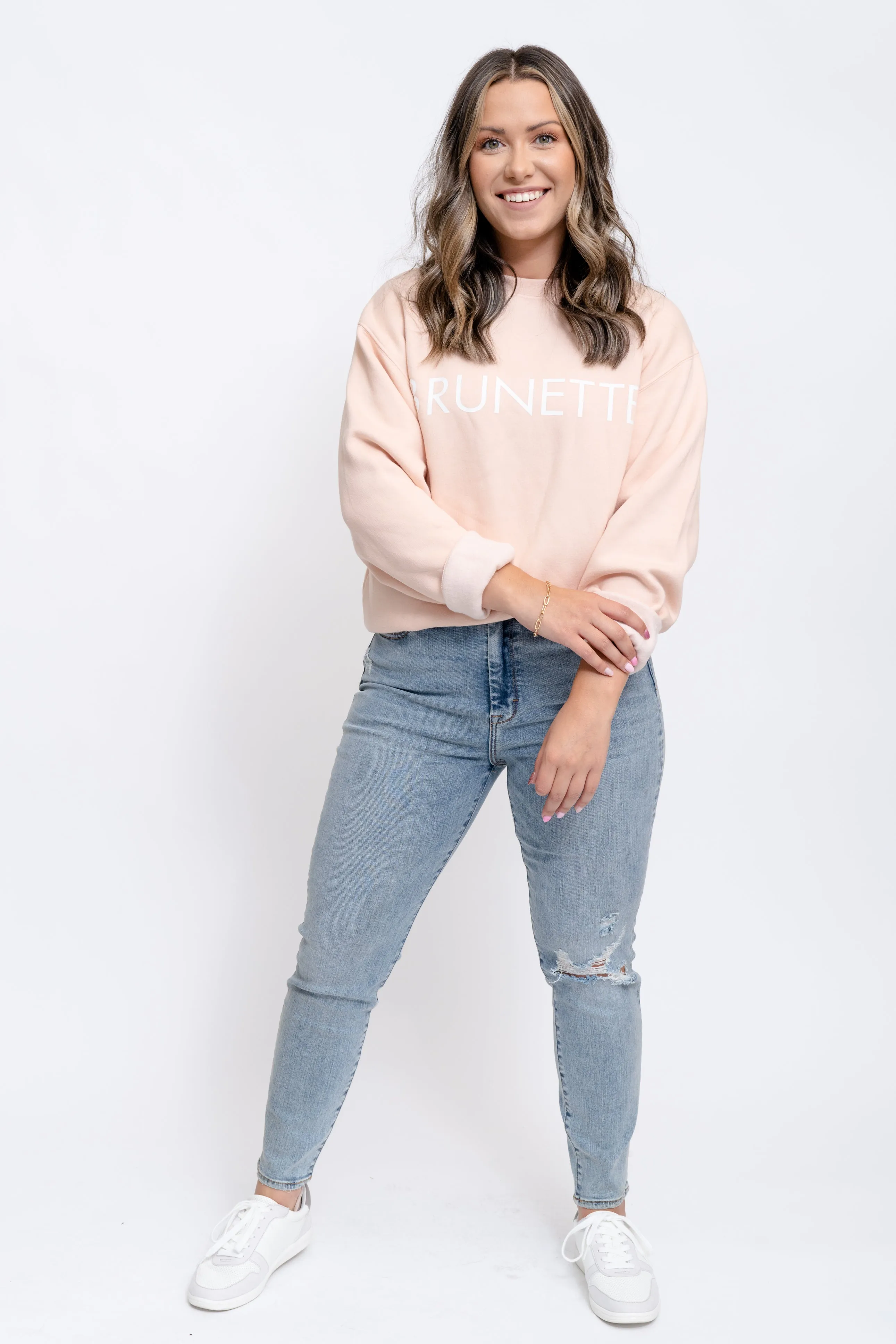 Brunette PINK SWEATER - Brunette the Label