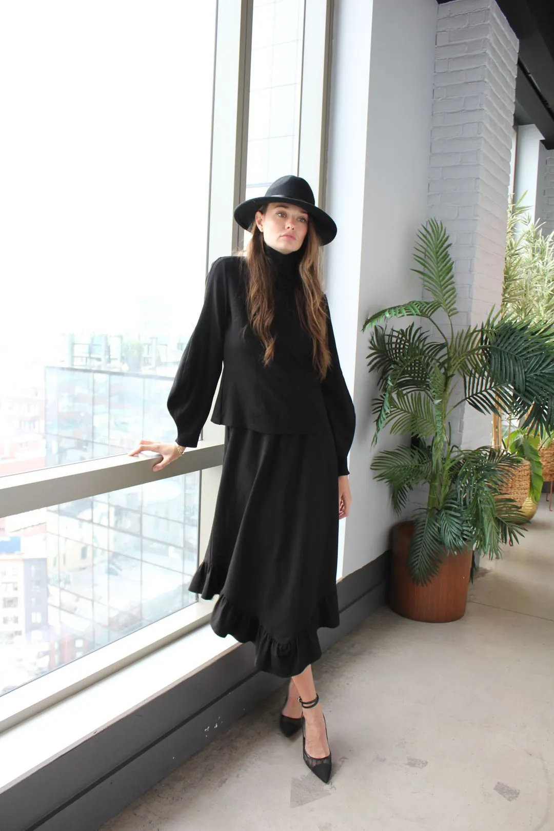 BYRD Ports Ponte Skirt