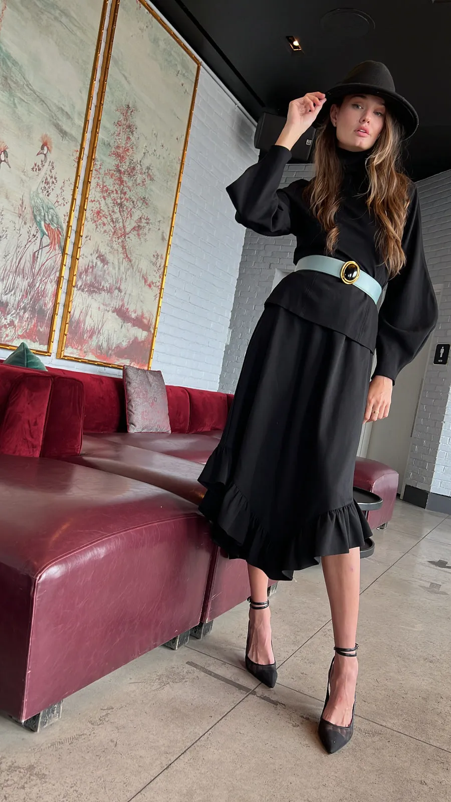 BYRD Ports Ponte Skirt
