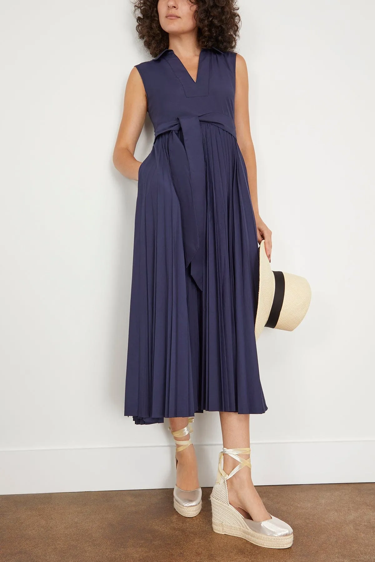 Carissa Dress in Maritime Blue
