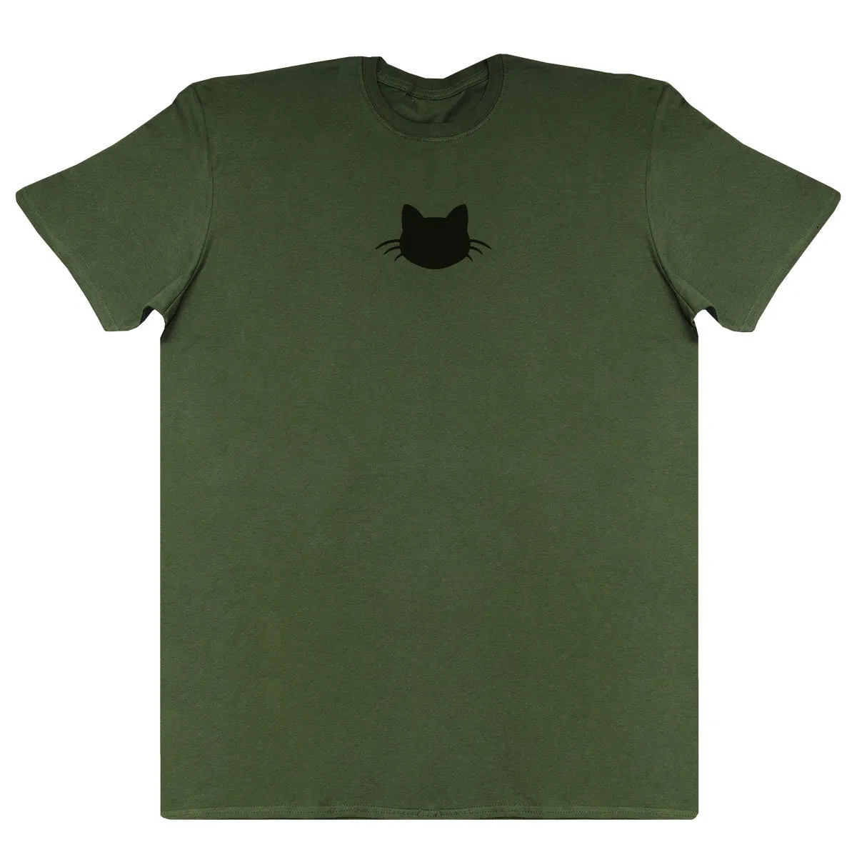 Cat Silhouette - Kids Oversized Comfy T-Shirt