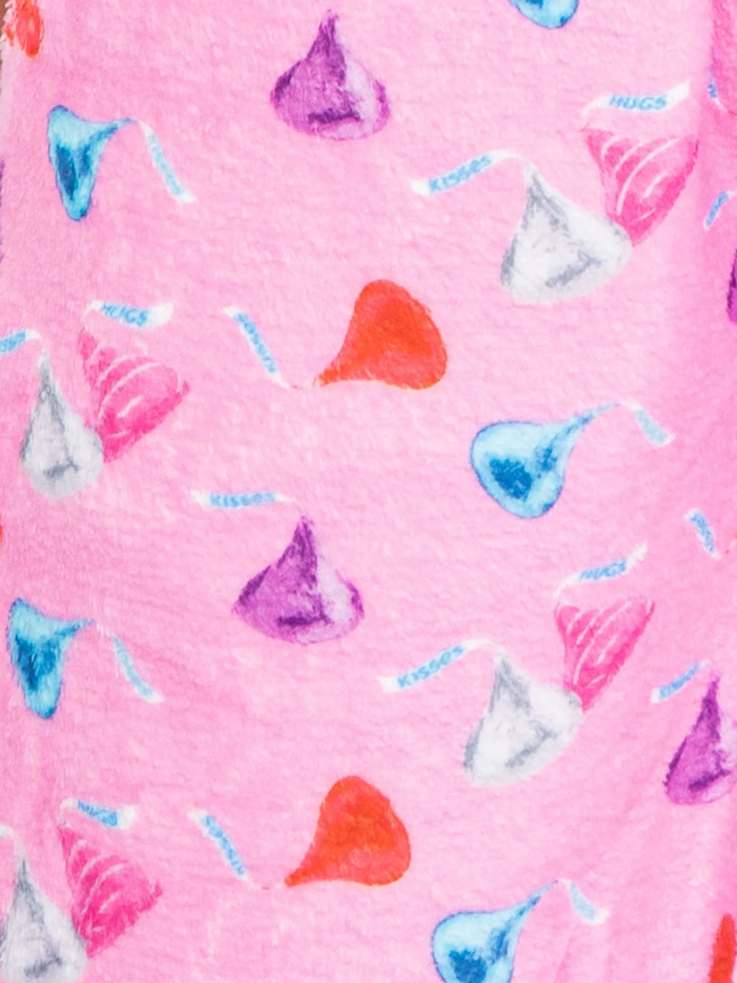 Chocolate Kisses Plush Lounge Shorts