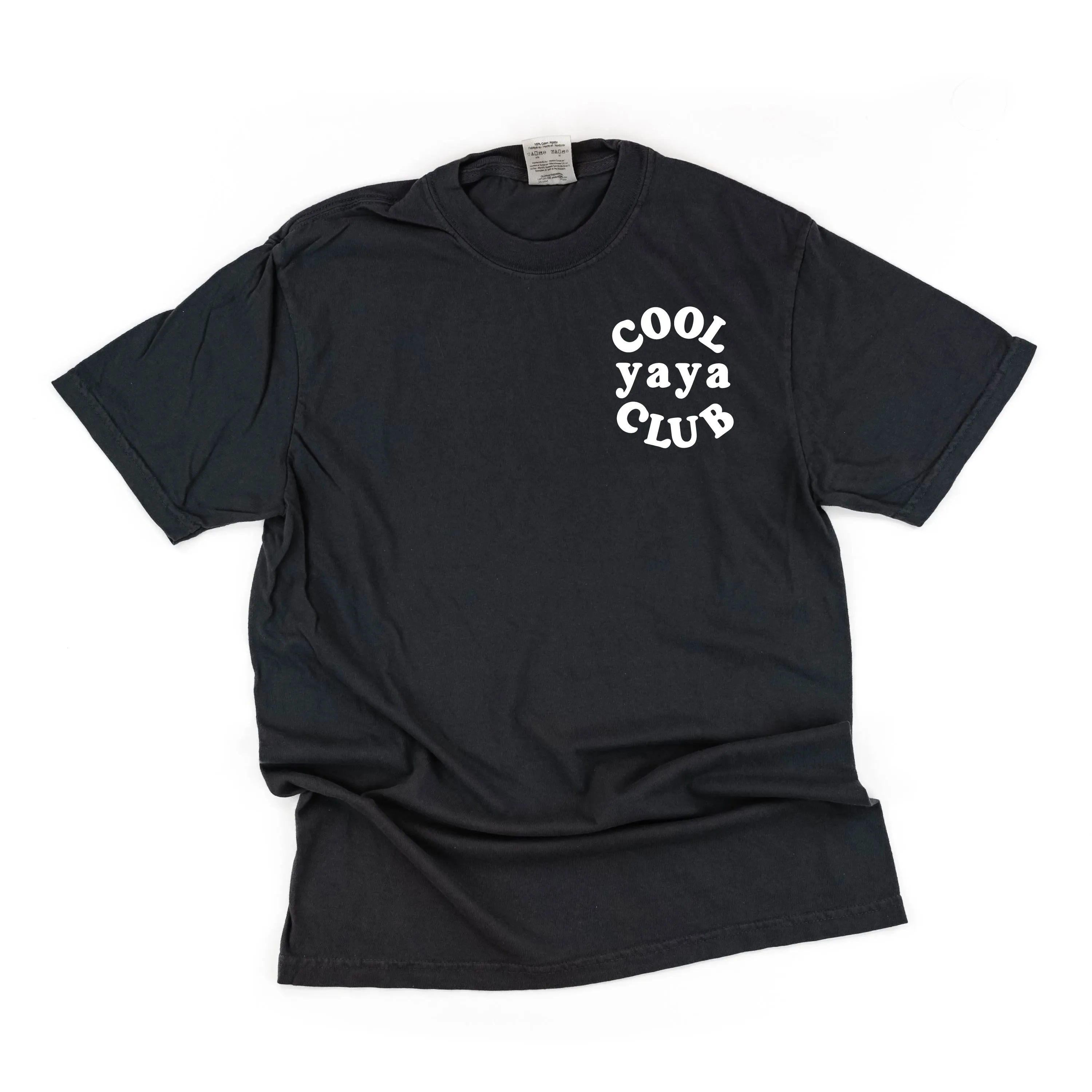 COOL Yaya CLUB - Pocket Design - SHORT SLEEVE COMFORT COLORS TEE