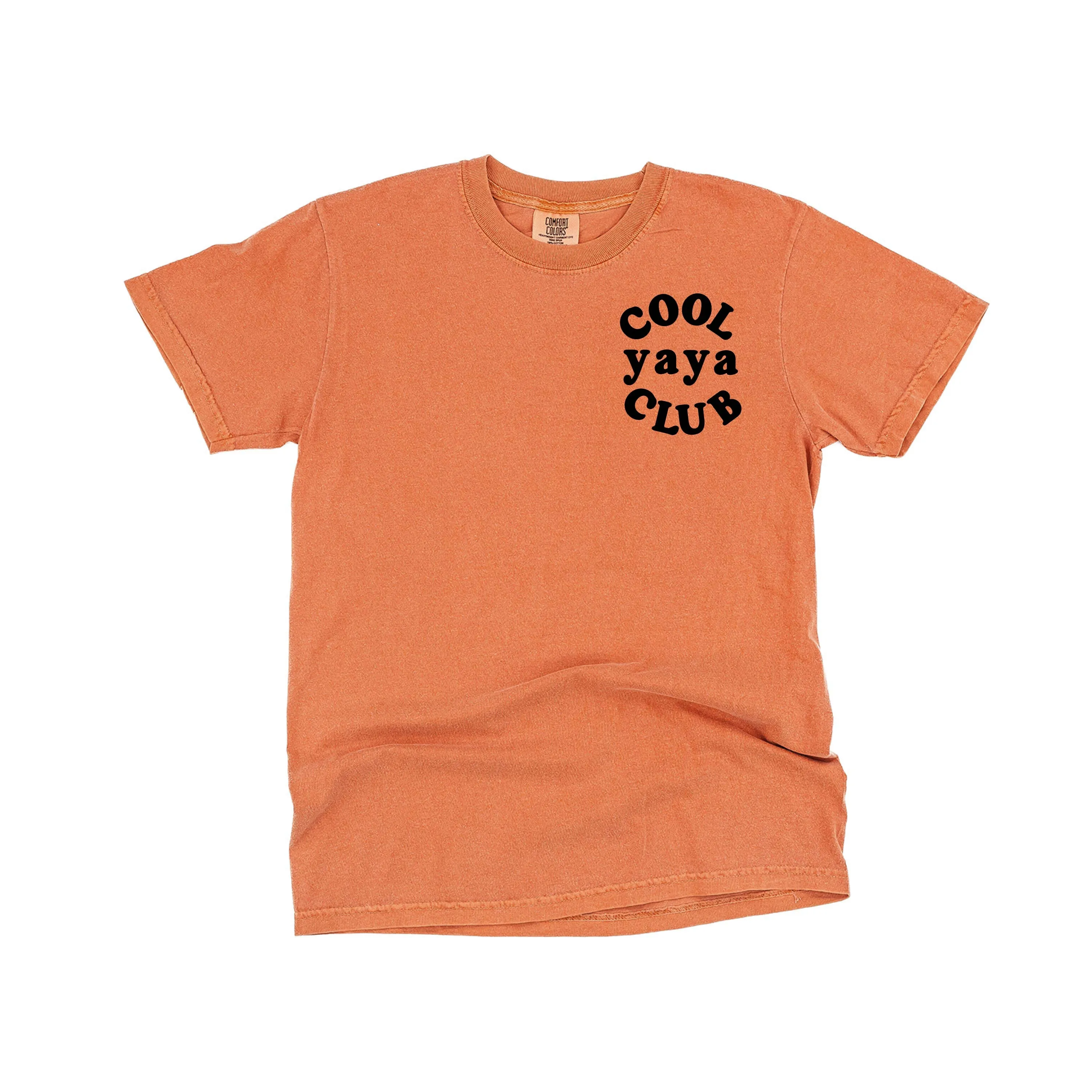COOL Yaya CLUB - Pocket Design - SHORT SLEEVE COMFORT COLORS TEE