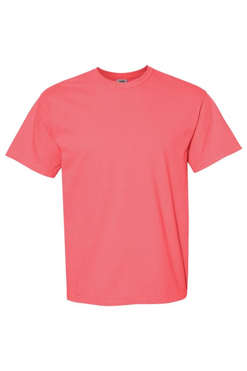 Cutesy Floral Bow Comfort Colors Adult Ring-Spun Cotton Tee