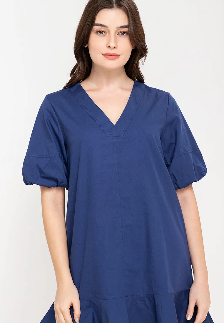 CYPRESS Bubble Sleeve Dress