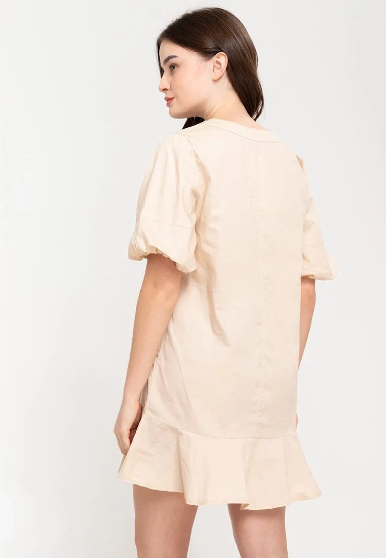CYPRESS Bubble Sleeve Dress