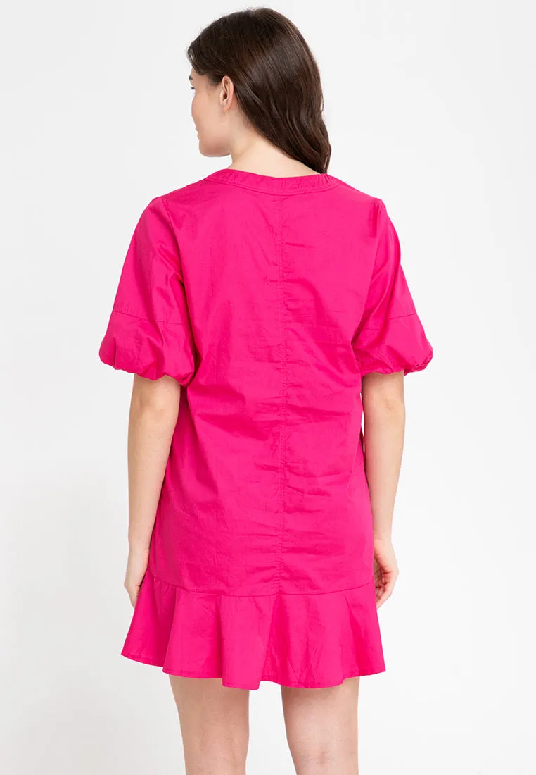 CYPRESS Bubble Sleeve Dress