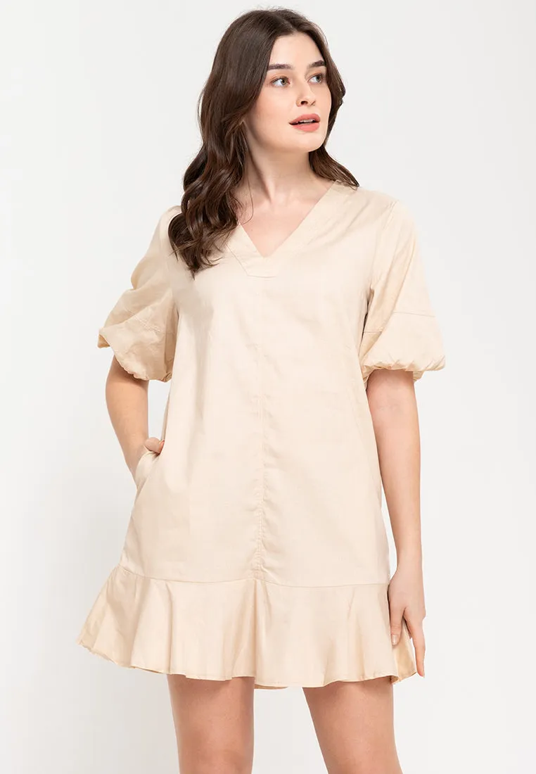 CYPRESS Bubble Sleeve Dress