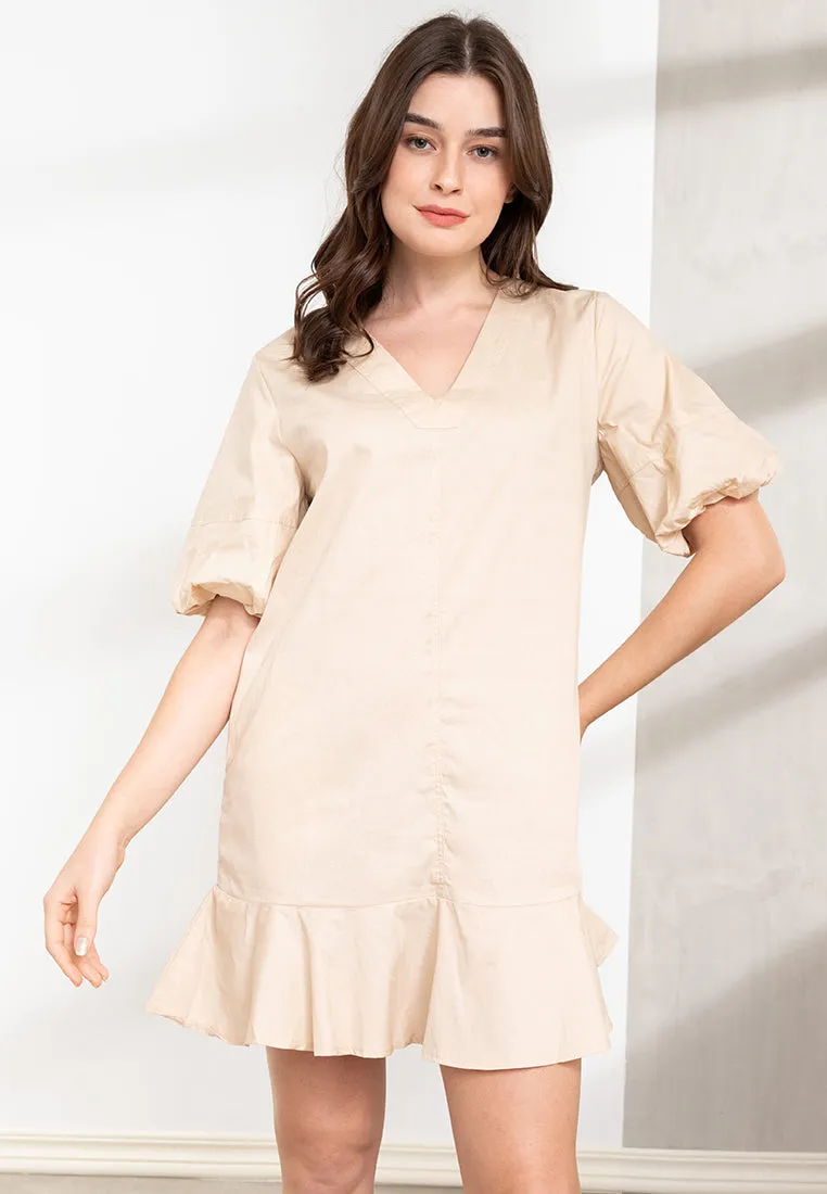 CYPRESS Bubble Sleeve Dress