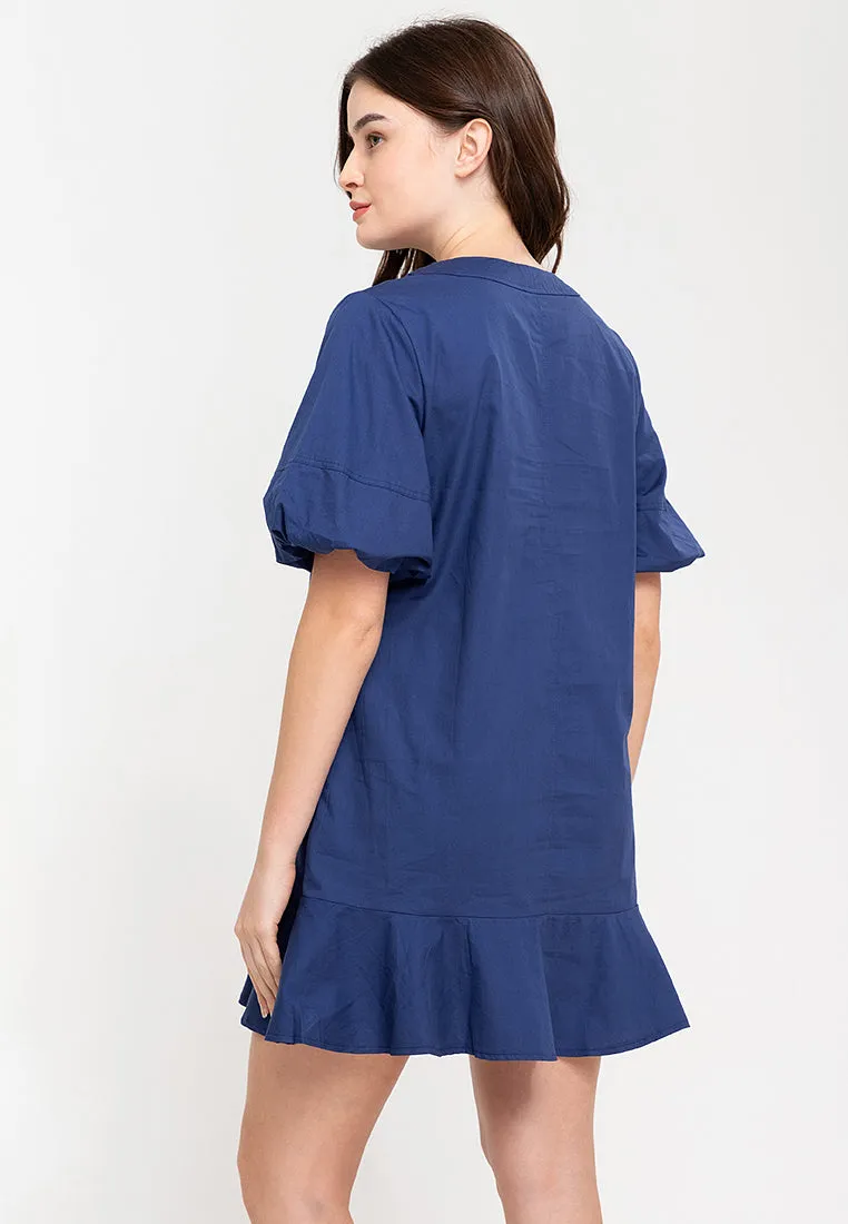 CYPRESS Bubble Sleeve Dress