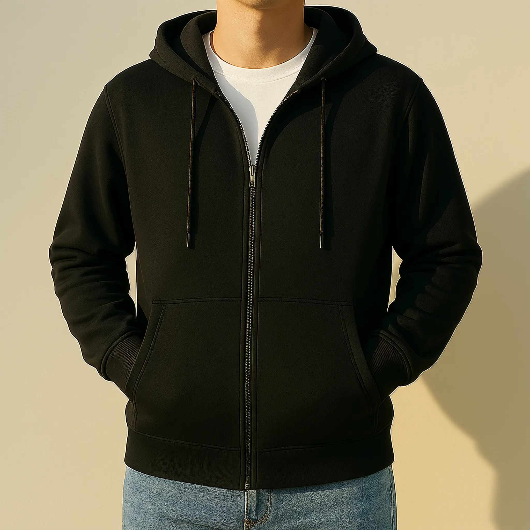 Delta Zip-Up Hoodie