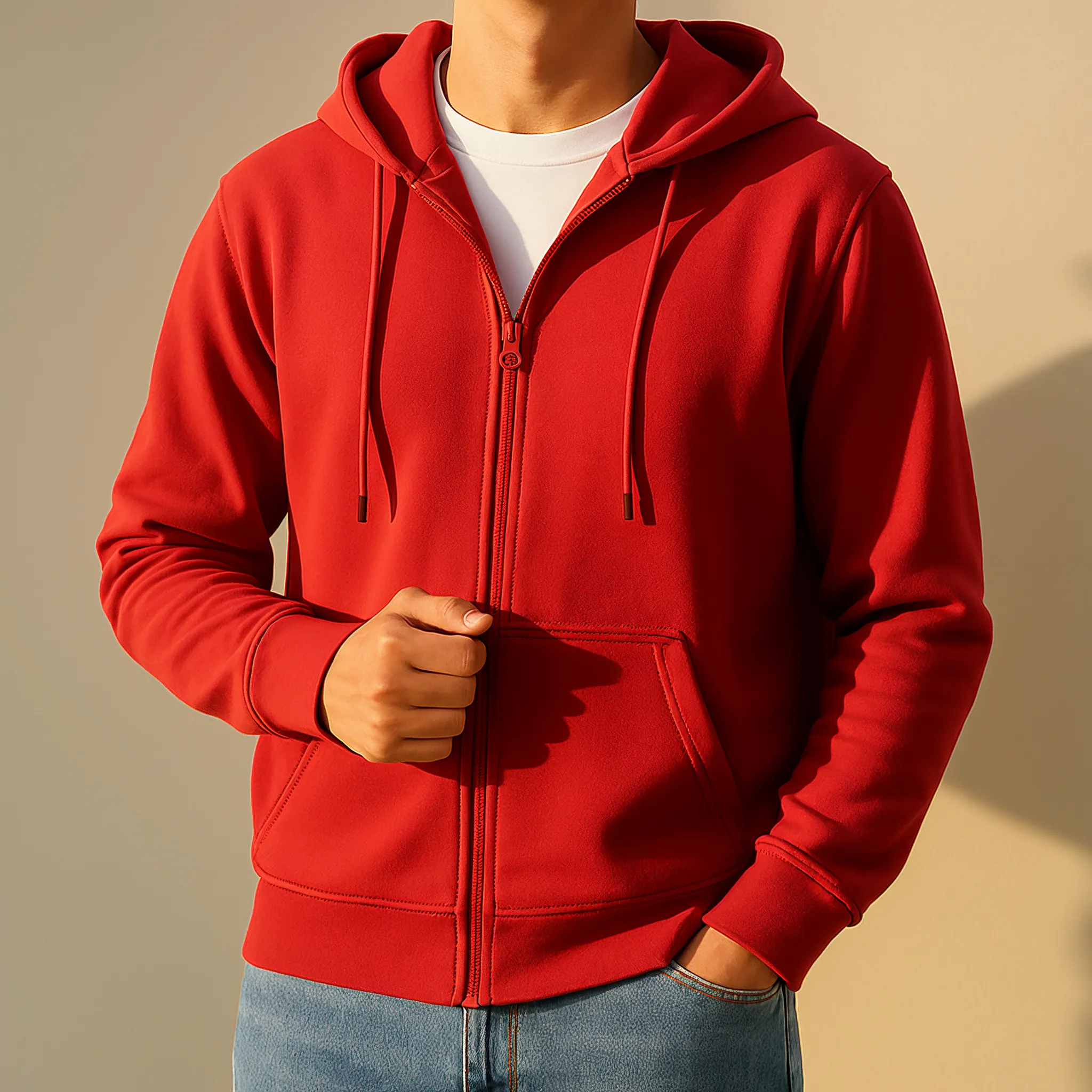 Delta Zip-Up Hoodie