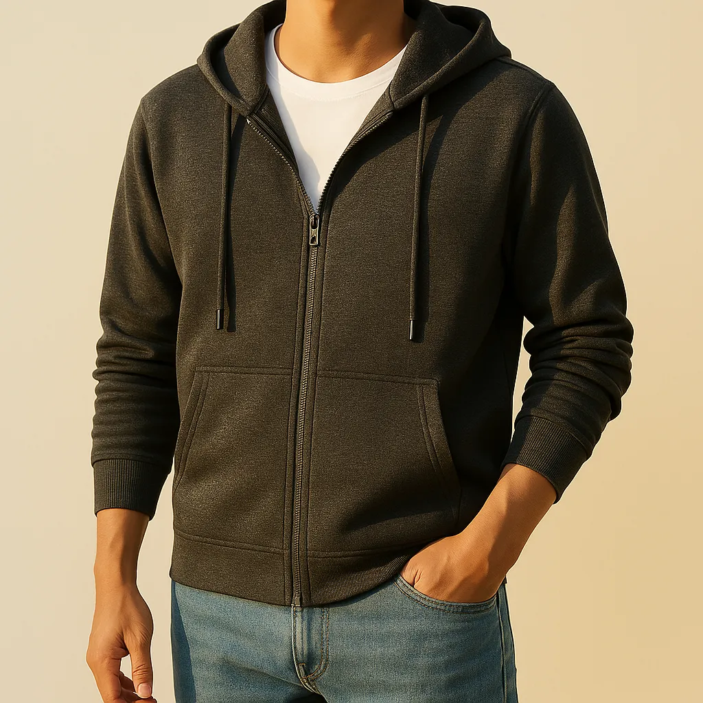 Delta Zip-Up Hoodie