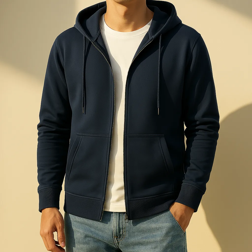 Delta Zip-Up Hoodie