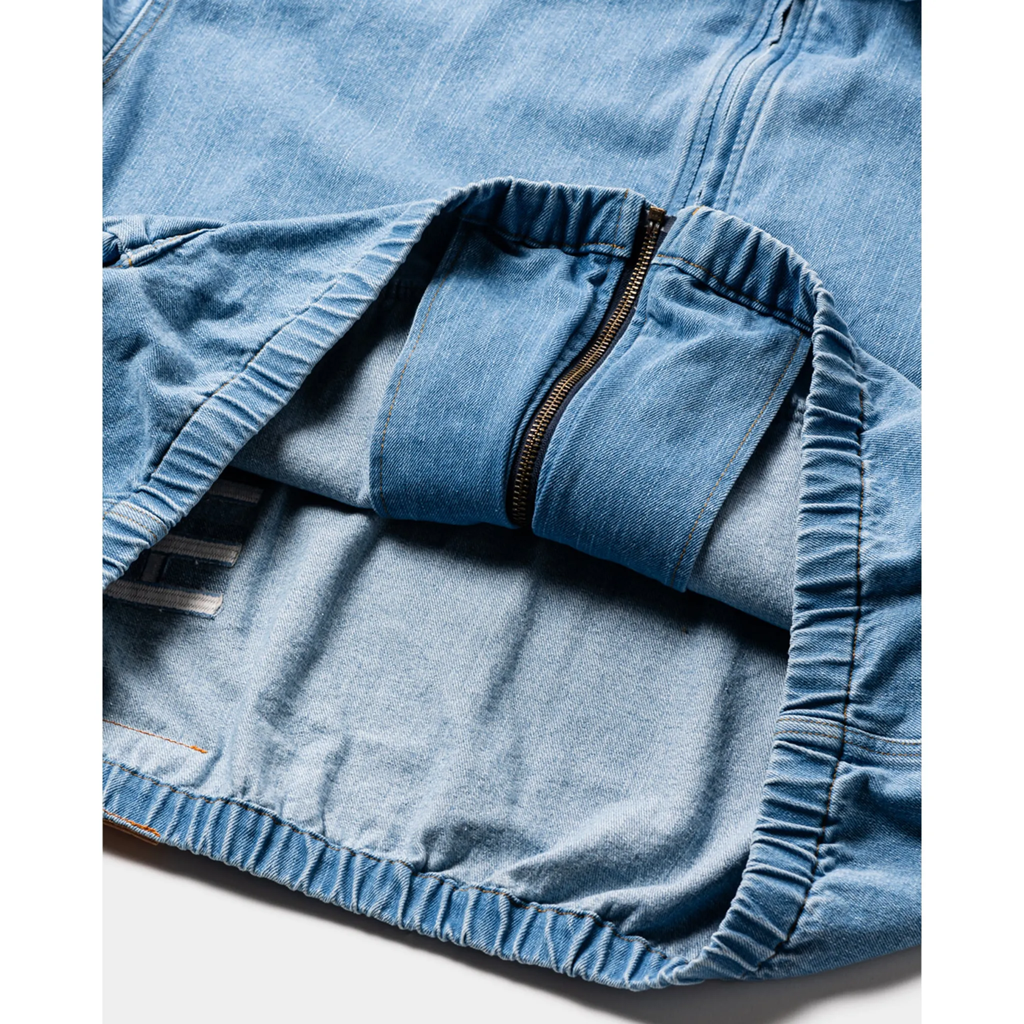 DENIM DRIZZLER JACKET / LIGHT BLUE