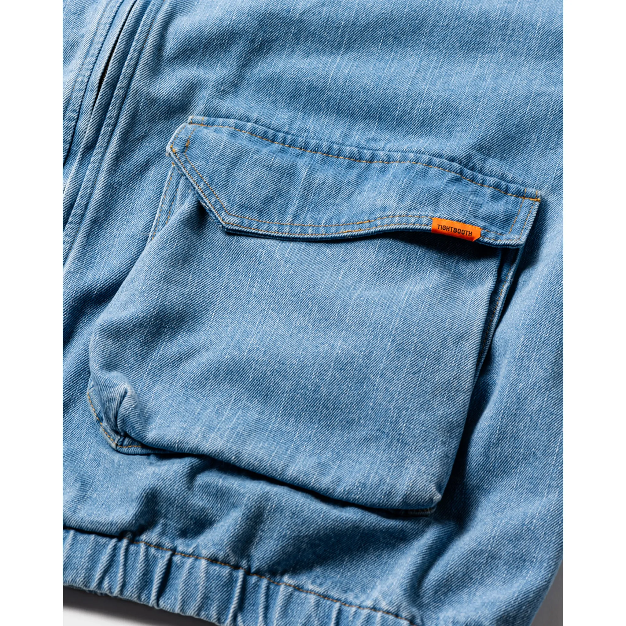 DENIM DRIZZLER JACKET / LIGHT BLUE