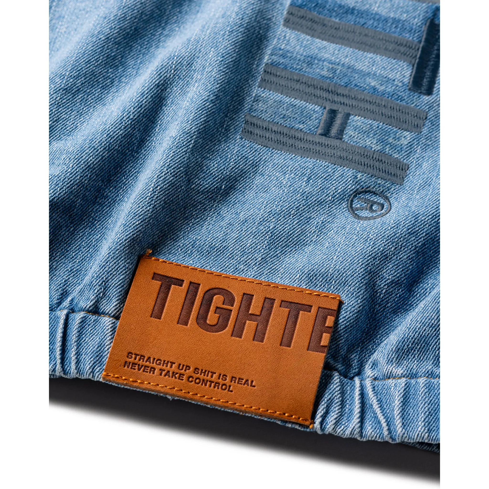 DENIM DRIZZLER JACKET / LIGHT BLUE