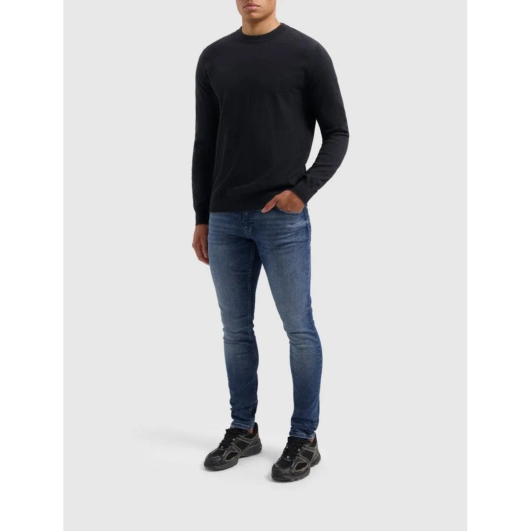 Essential Knitwear Crewneck - Black