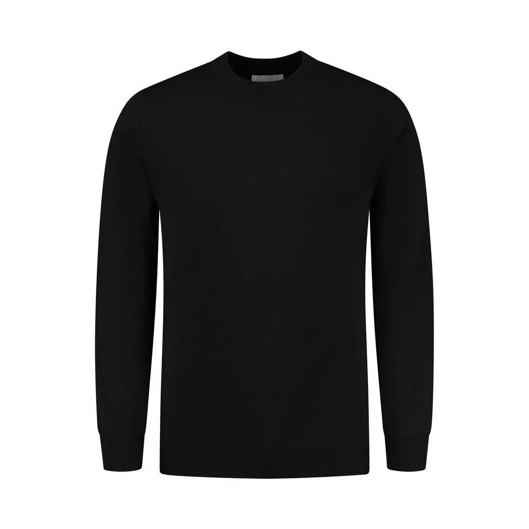 Essential Knitwear Crewneck - Black
