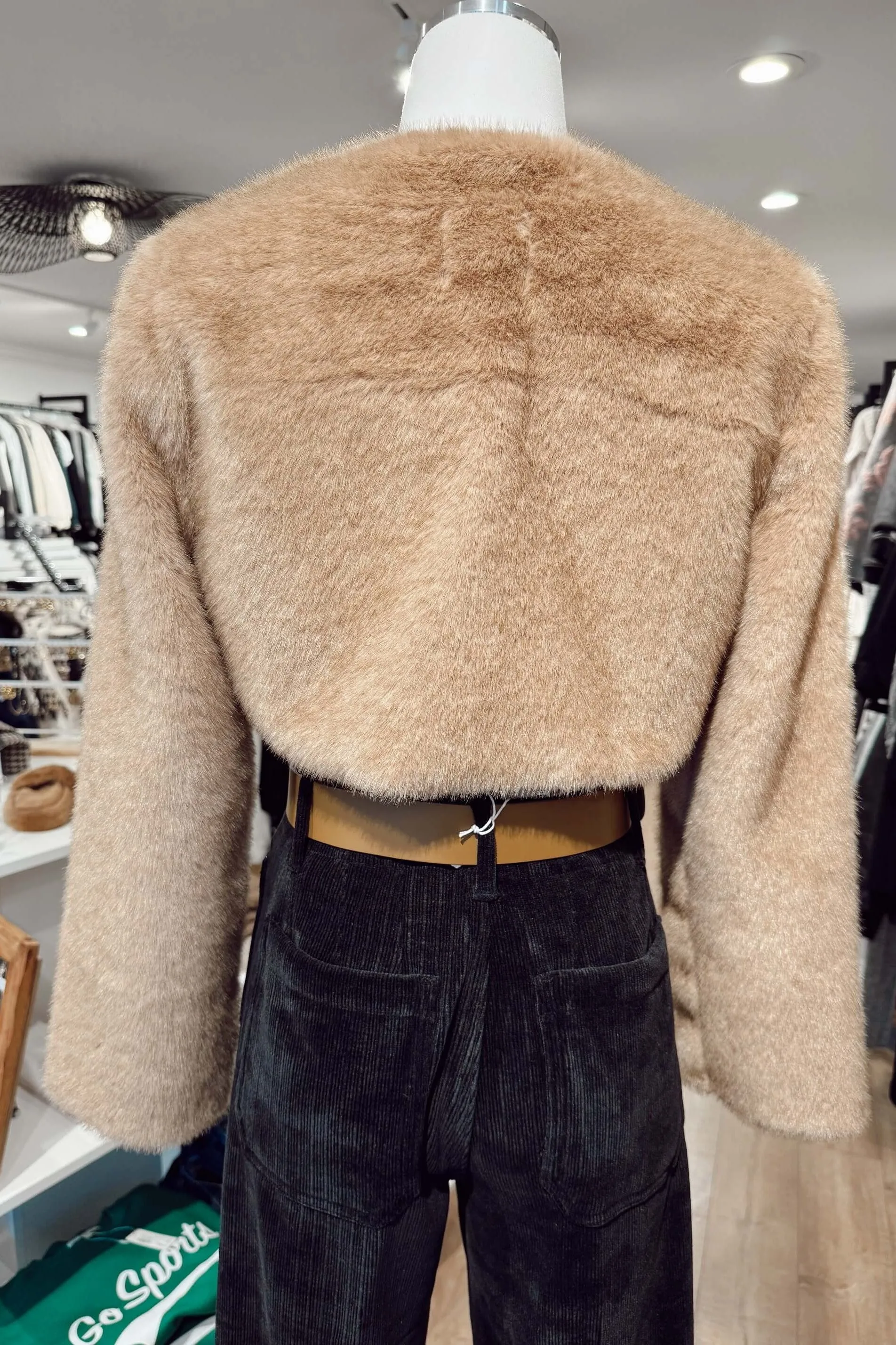Faux Fur Balero