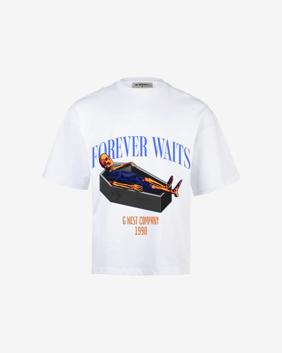 G-WEST Forever Waits Oversized Tee - GWROJMT5