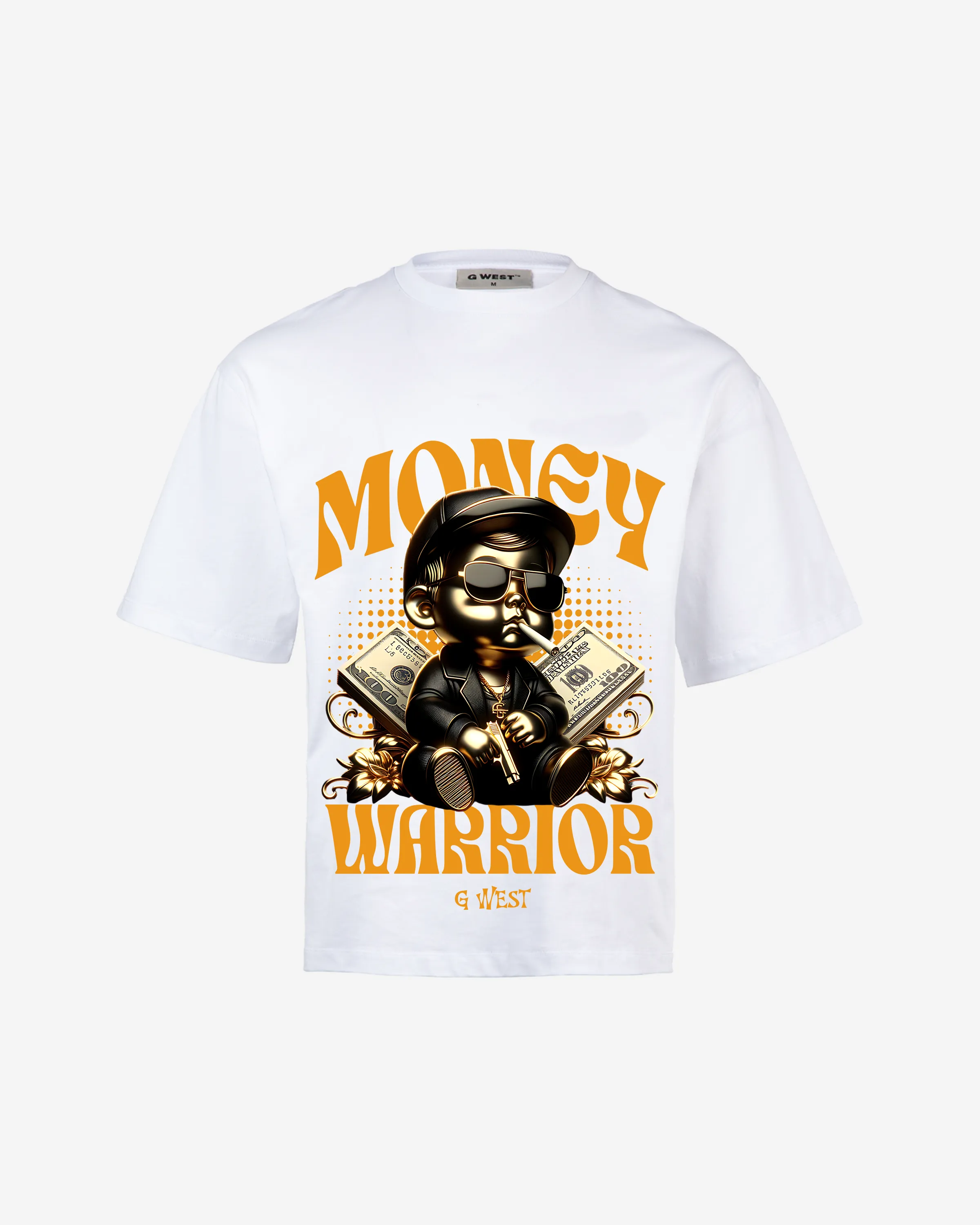 G-WEST MONEY WARRIOR OVERSIZED TEE GWROJMT179