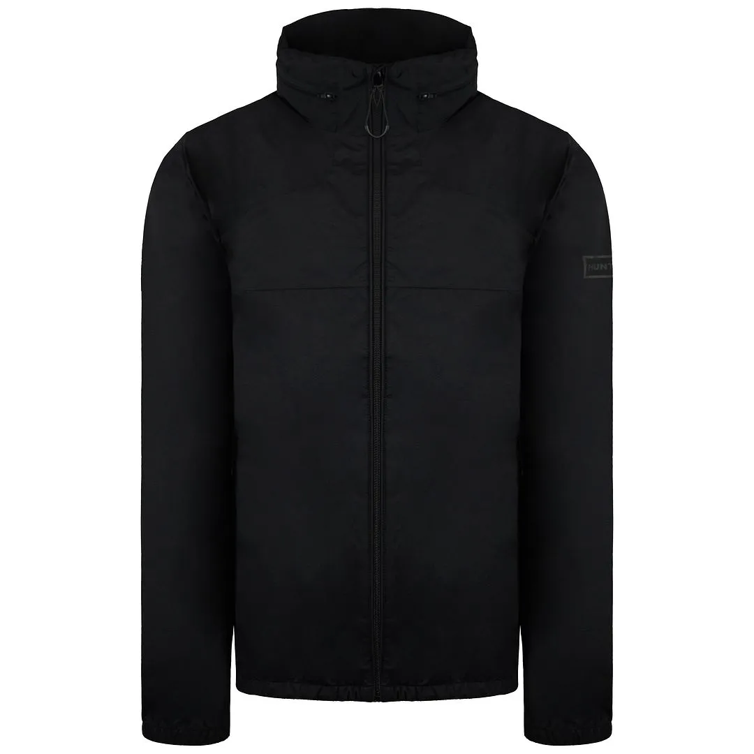 Hunter Travel Recycled Nylon Mens Black Shell Jacket