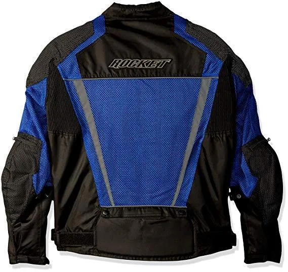 Joe Rocket Phoenix Ion Men's Blue Mesh Jacket