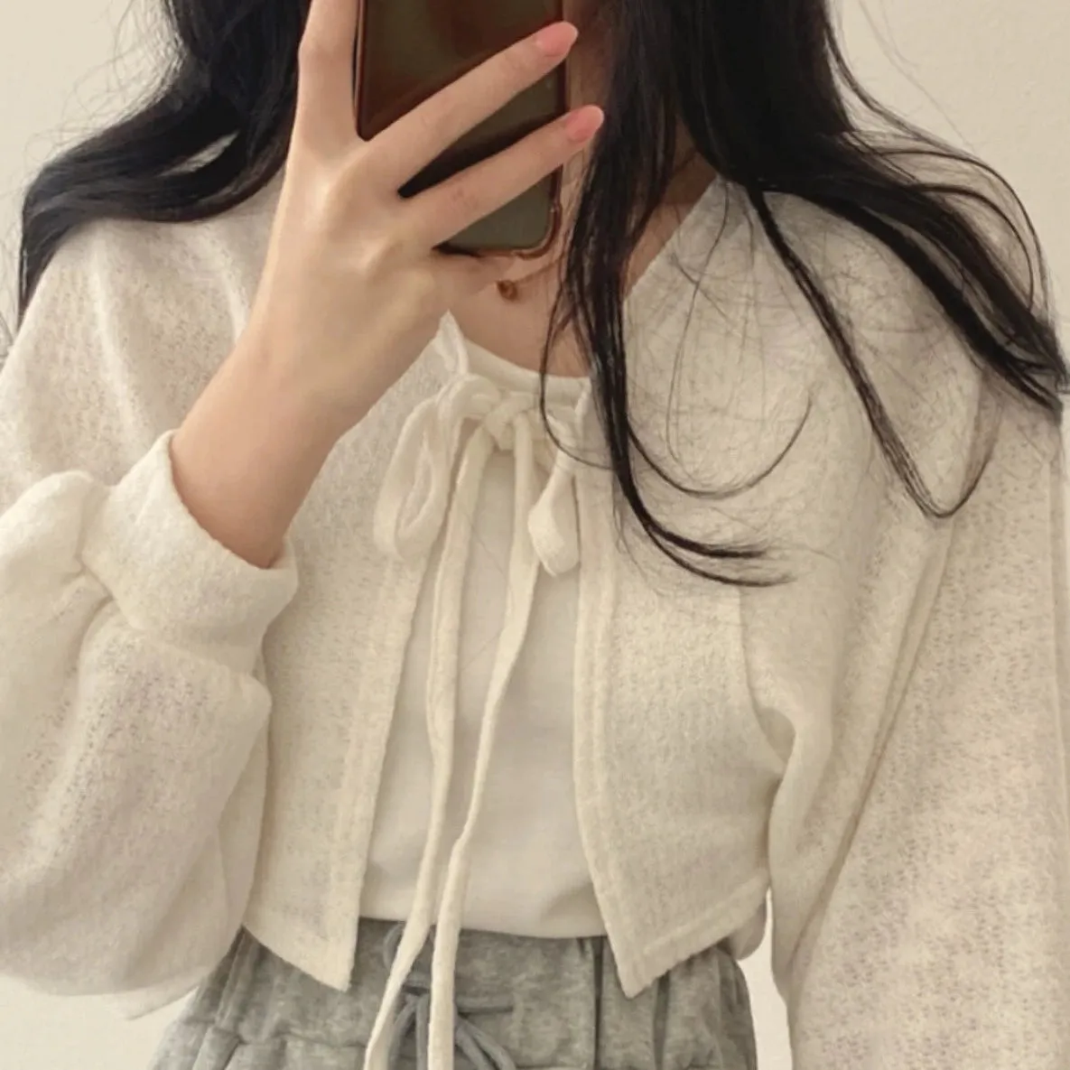 KC No. 206 Short Cardigan Sweater