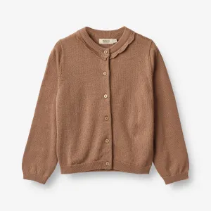 Knit Cardigan Amy - berry dust