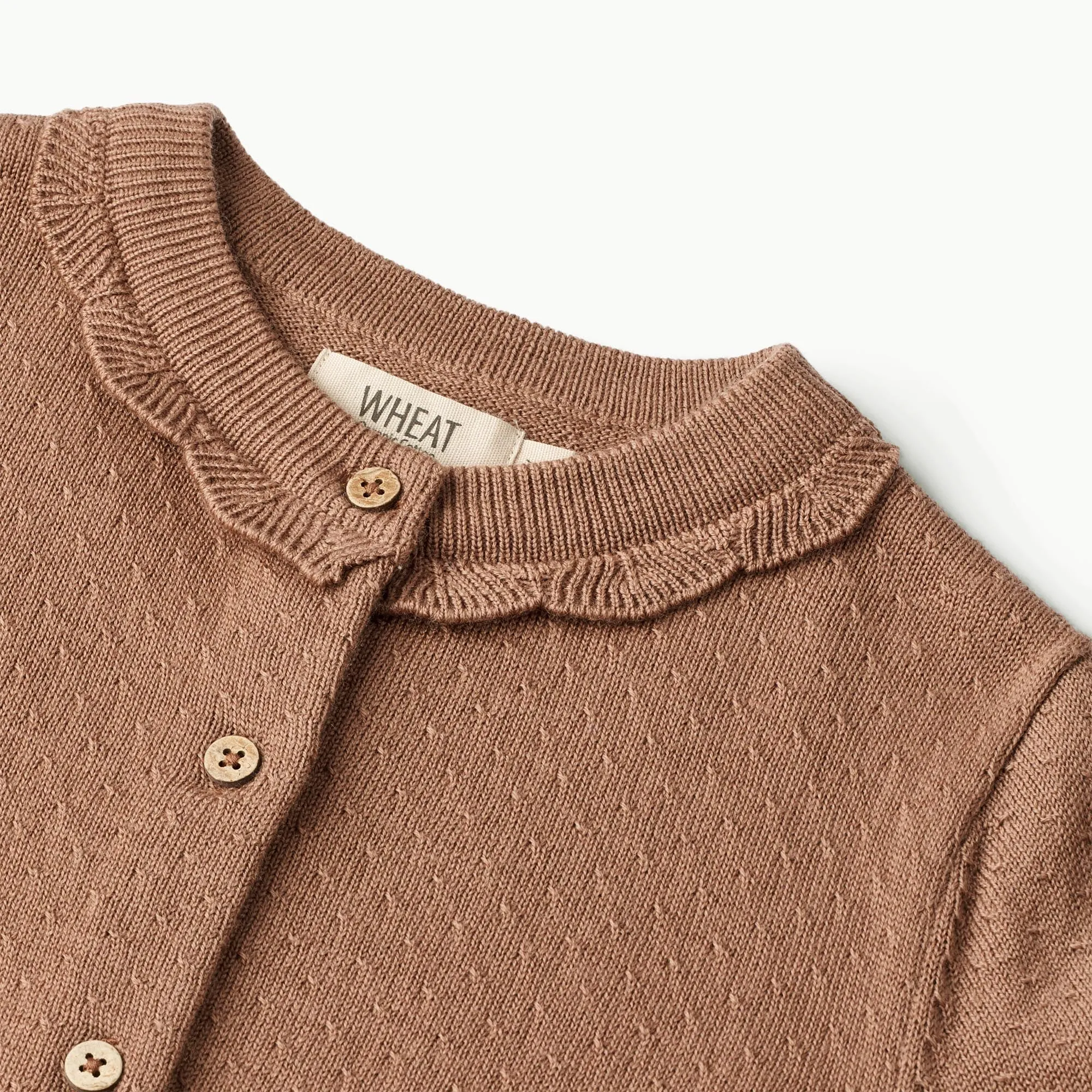 Knit Cardigan Amy - berry dust