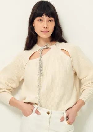 Marcia Wool-Cotton Sweater