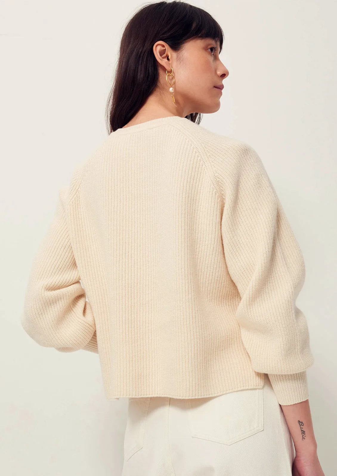 Marcia Wool-Cotton Sweater