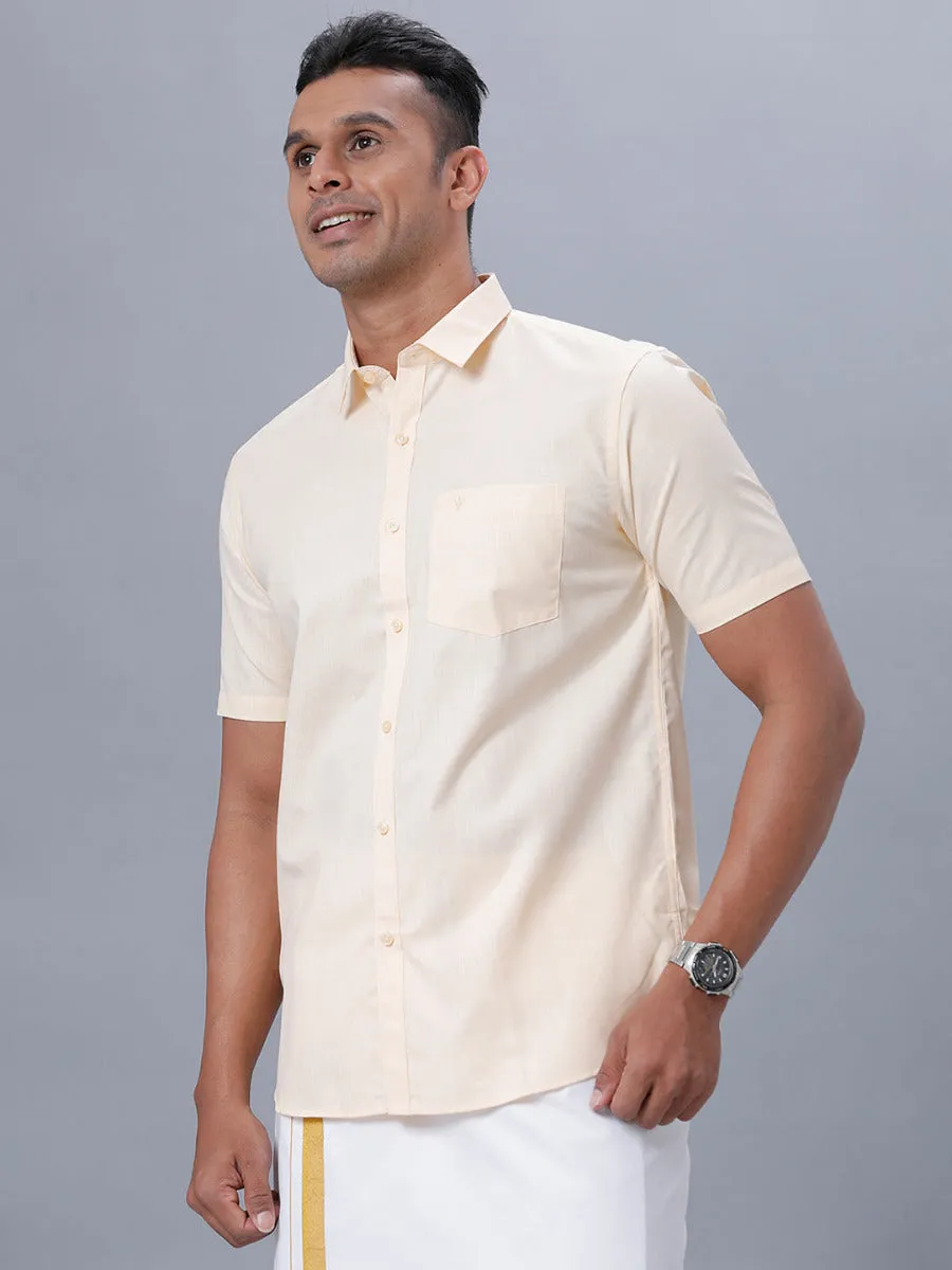 Men Cotton Blend Shirt Sandal T1 GC12