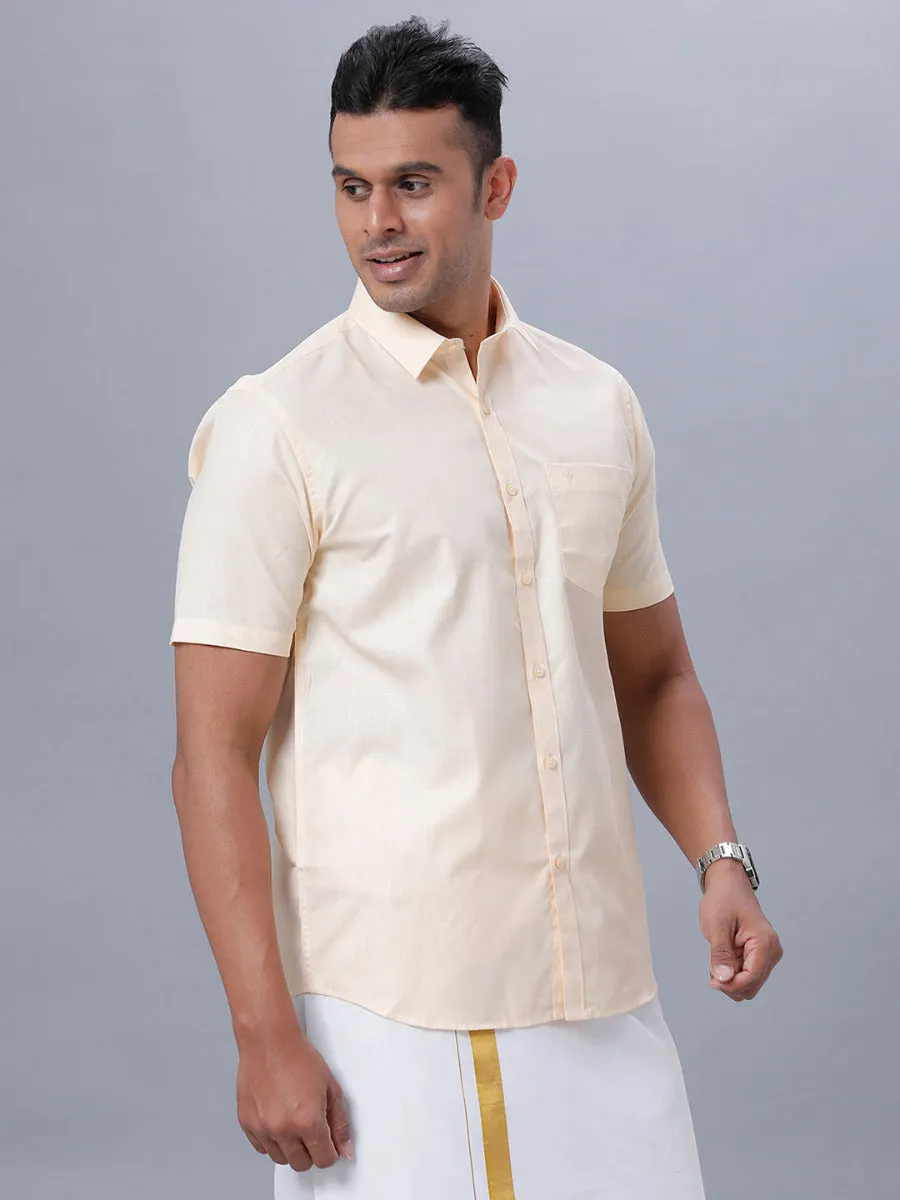Men Cotton Blend Shirt Sandal T1 GC12