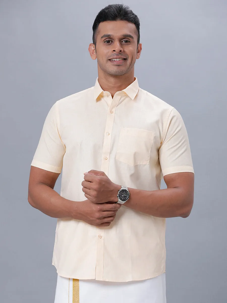 Men Cotton Blend Shirt Sandal T1 GC12